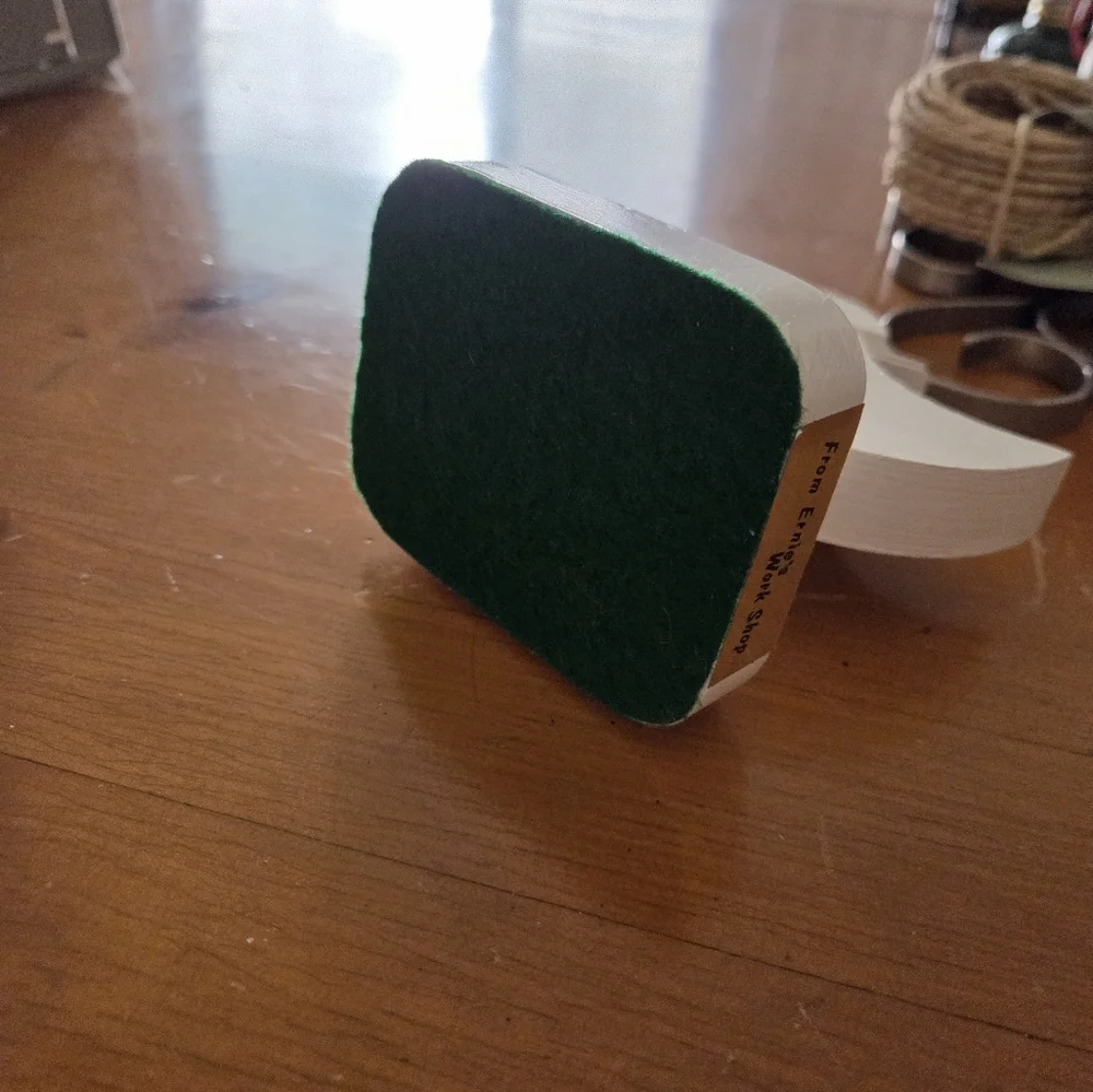 Handmade Wooden Duck Note Holder